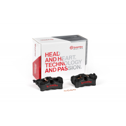 BREMBO 220D02070 STYLEMA calipers kit 100mm - black red